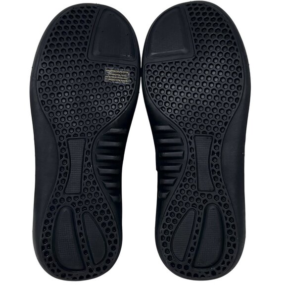 Spenco Mens Birch Slipper Black Herringbone Wool Upper Size 8D‎ - New - Picture 11 of 12